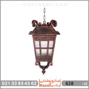 قیمت چراغ محوطه ای آیسان کد 628-a